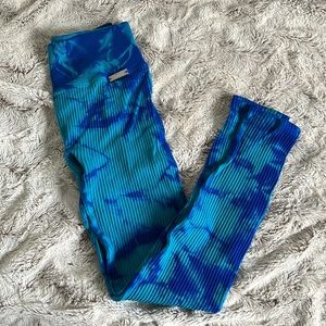Bombshell Sportswear Tie Dye Seamless Leggings *like new*